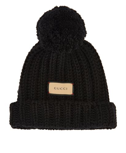 Gucci Knitted Bobble Hat, front view